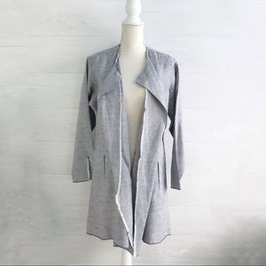 SKIF {Skifo} Woven fabric open front jacket, M-L